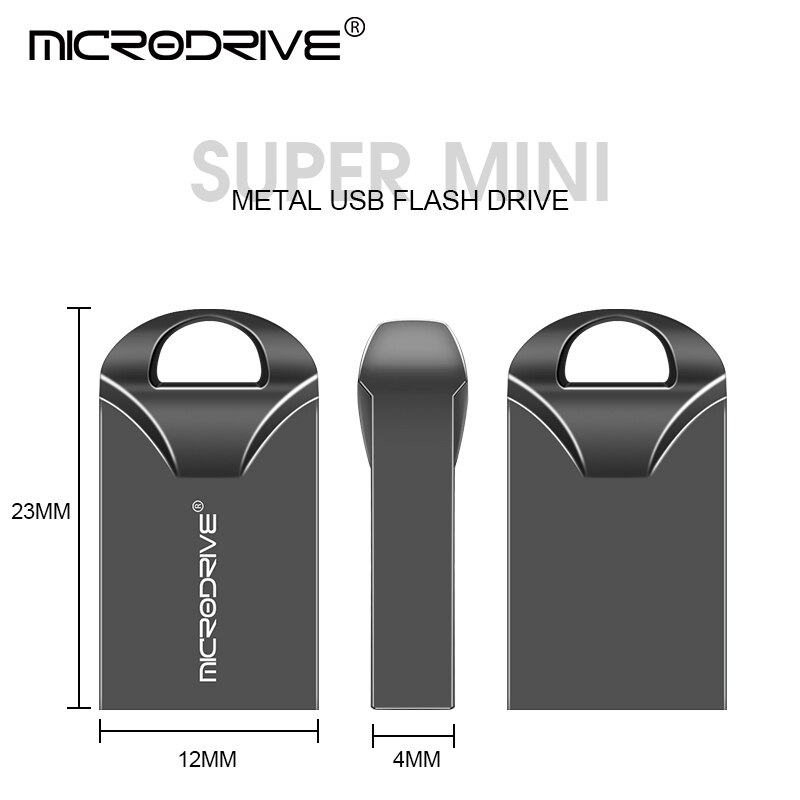 Mini metalowe dyski USB 8GB 16GB 32GB 64GB małe pióro karta pamięci Flash pendrive pamięć usb U dysk do muzyki samochodowej