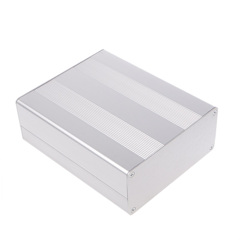 Caja de aluminio Caja de proyectos electrónicos para placa PCB 130x110x50mm