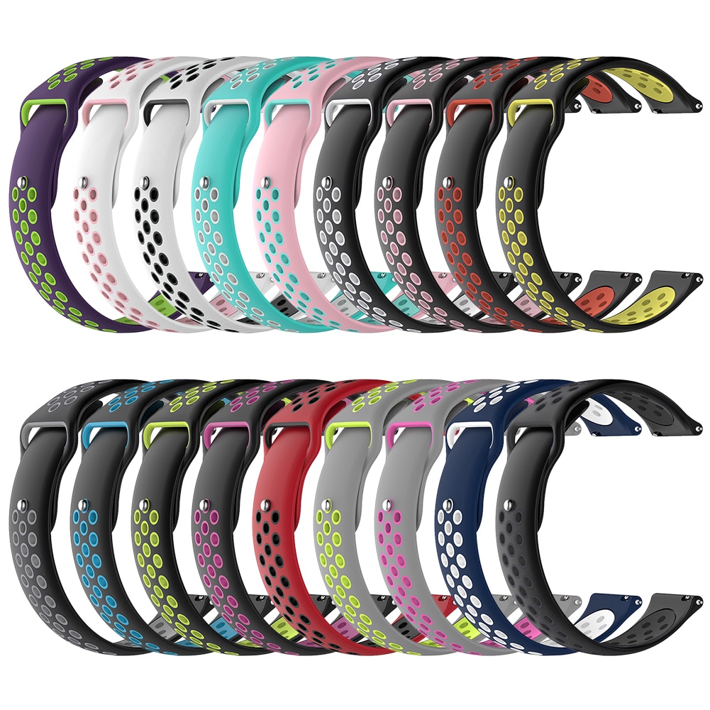 Correa de silicona para Garmin vivove HR / Vivoactive 3, repuesto de correa deportiva para Reino Unido