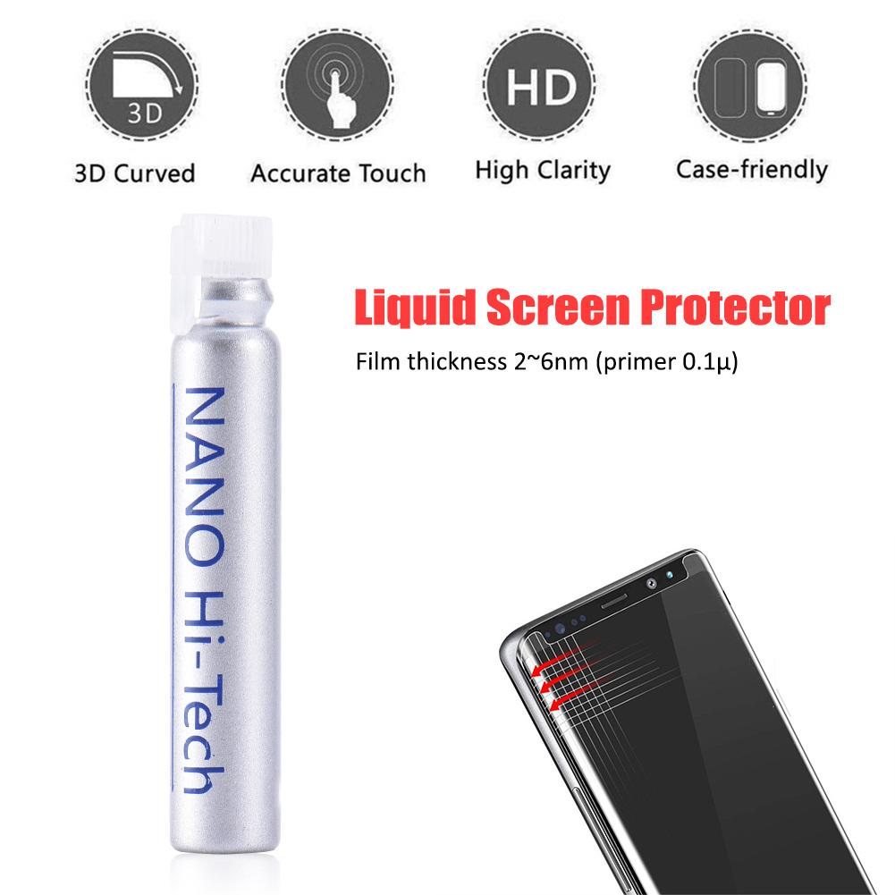Nano Technology Liquid Screen Protector Tempered Glass Mobile Phone Films For IPhone 9 7 8 X Universal Film For Samsung Note 9