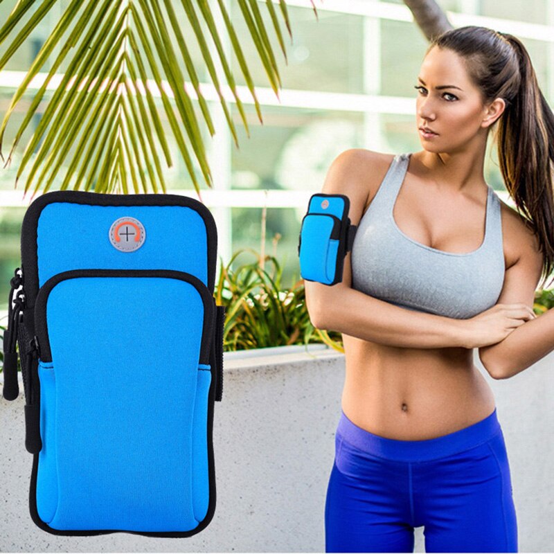 Universal smartphone armband sport löparväska fodral för samsung galaxy  a20e vattentät mobiltelefonhållare för ulefone armor  x3