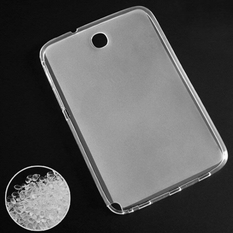 Gt N5100 N5110 N5120 Case Voor Samsung Galaxy Note 8.0 N5100 N5110 Cover 360 Volledige Beschermende Zachte Tpu Cover Clear terug Slim Gevallen