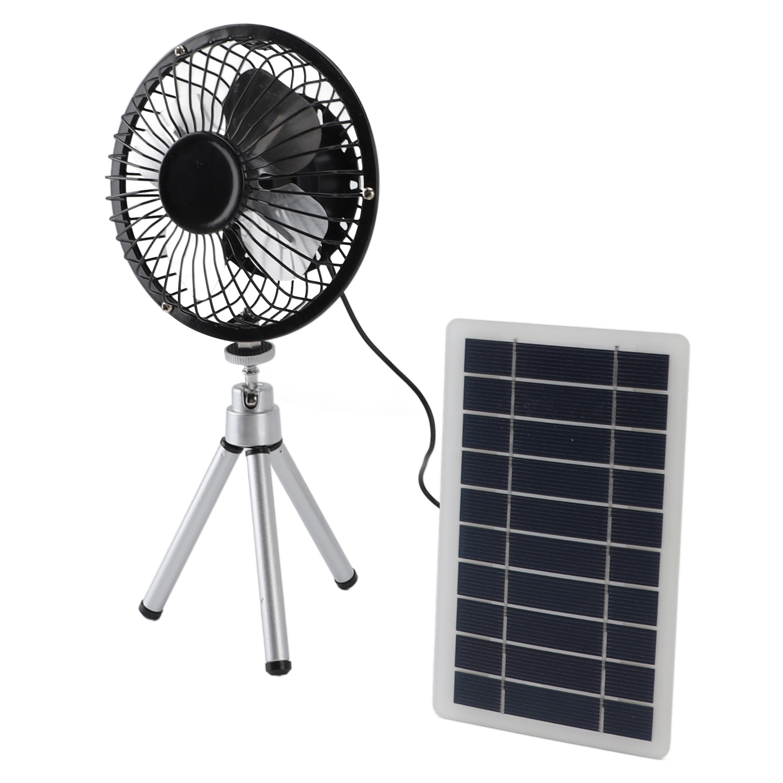 Ventilador con Panel Solar, extractor Solar de 10W, respetuoso con el medio ambiente, portátil, silencioso, de alta eficiencia, con soporte para gallinero