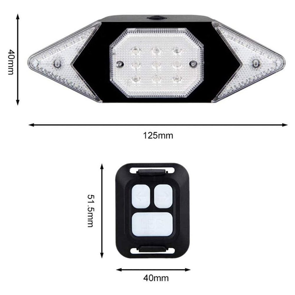 Witte Frontlight En Rode Achterlicht Met Draadloze Afstandsbediening Systeem Module Remstop LED Licht Voor Elektrische Skateboard Witte Frontlight En Rode Achterlicht Met Draadloze Afstandsbediening Systeem Module Remstop LED Licht Voor Elektrische Skateboard