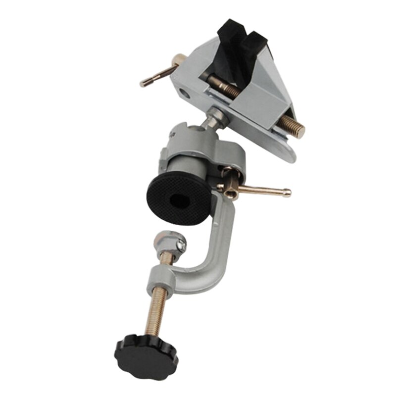 Mini Vise Tool Aluminum Small Jewelers Hobby Clamp On Table Bench Vice Lathe 30mm Table Screw Vise Bench Clamp Screw Vise