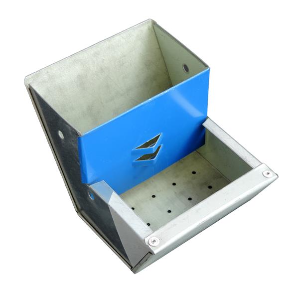 Thicker Rabbit Feeder Trough Rabbit Cage Food Bowl Water Feeding Box Pet Animal Equipment Tool: Default Title