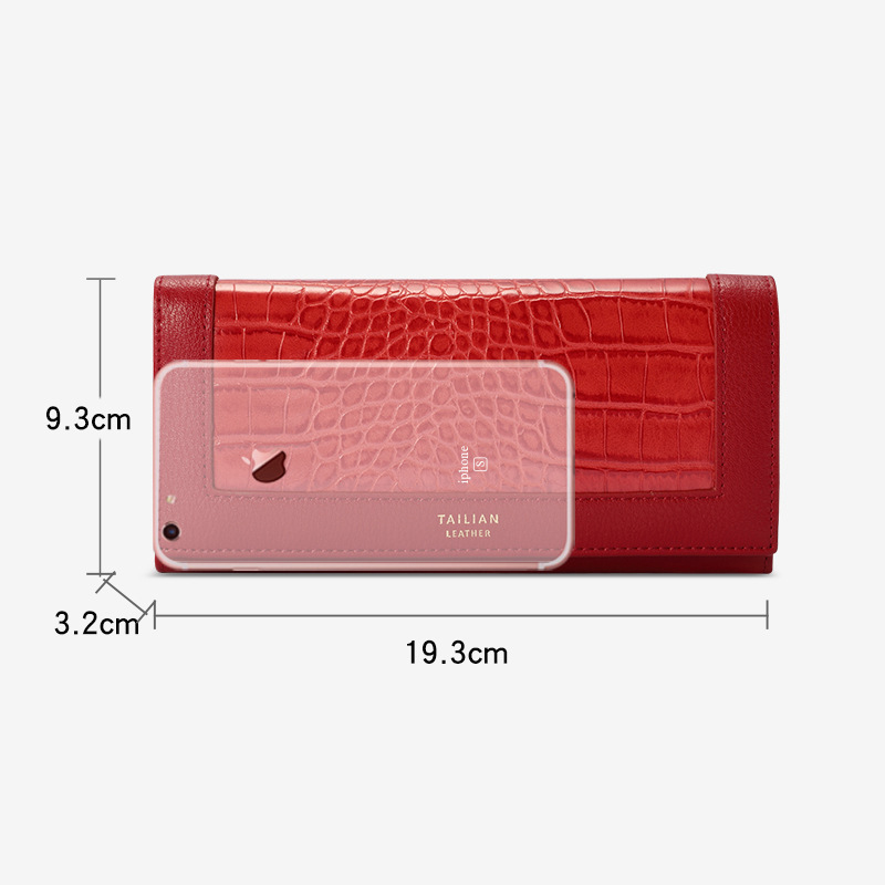 Women's Multifunction Luxury Wallets Long Wallet Female Leather Purse ID Card Holder Women Purses Ladies Clutch Phone Bag Purse