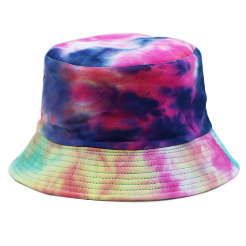 Cappello della benna Per La Spiaggia di Sport Primavera E Autunno Europeo E Americano di Moda Cravatta di Cotone Tinto di Rendering Colorato Famosa Caps: style-1