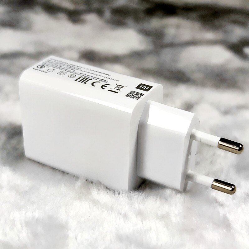 Xiaomi EU charger 22.5W Fast charge power adapter For Redmi 8 9 10 redmi note 7 8 9 9s xiaomi 6 8 9 9s poco M3: CH