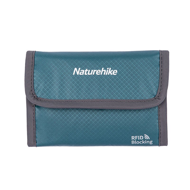Naturehike rfid-blokkerende reisportemonnee multifunctionele reisticket spatwaterdichte opbergtas  nh20 sn 003: Blauw