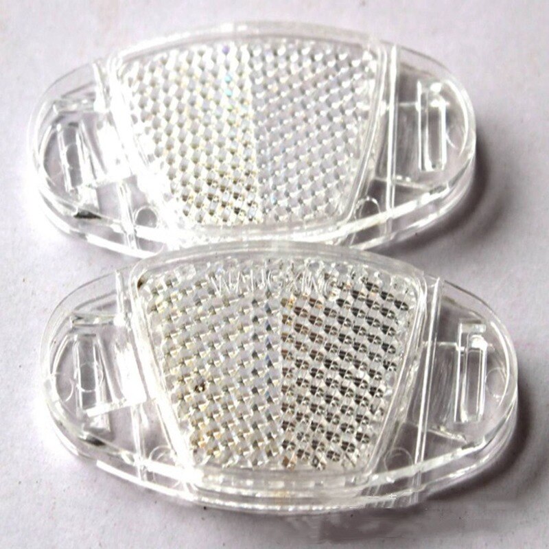 2Stck Fahrrad Fahrrad Sprach Reflektor Sicherheit Warnung Licht Felge Reflektierende Berg Nacht Reflektoren Blinkende Lichter Radfahren Licht