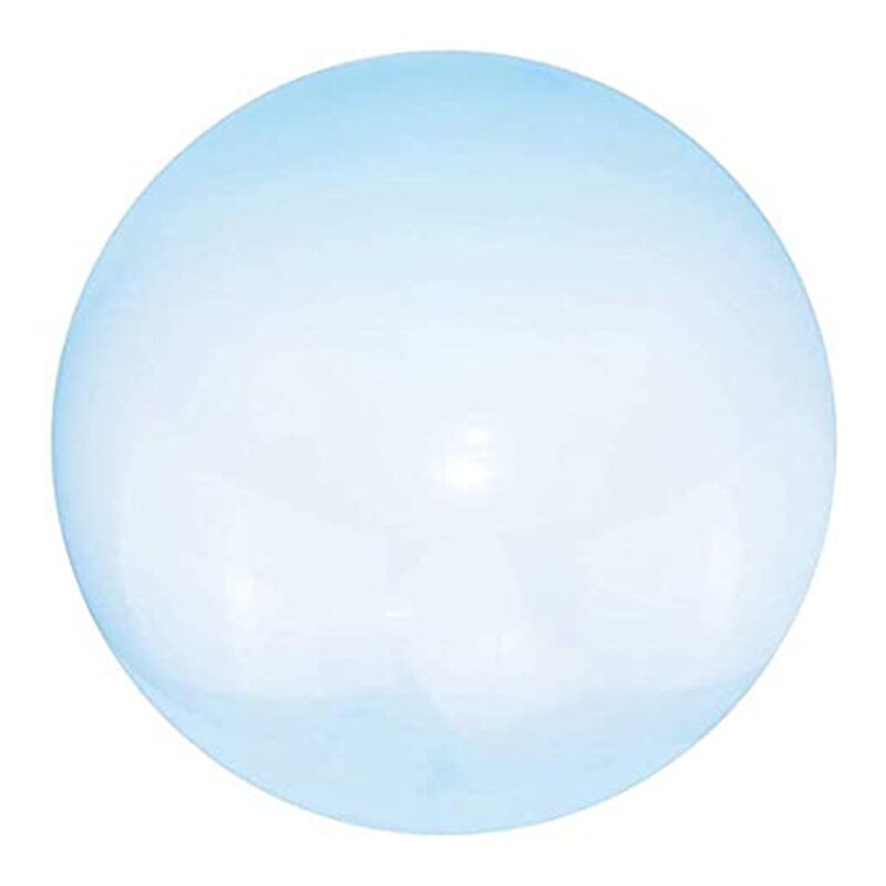 Portable Water Filled Balls Lightweight Inflatable Bubble Ball Suitable for Outdoor Pool Garden Beach N66: Blue