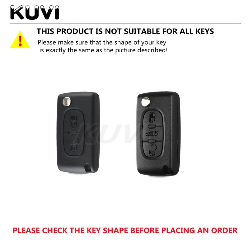 TPU Car Key Fob Case Cover Protector For Peugeot 107 206 207 307 308 406 For Citroen Xsara Picasso C2 C3 C4 C5 C6 C8 Bag