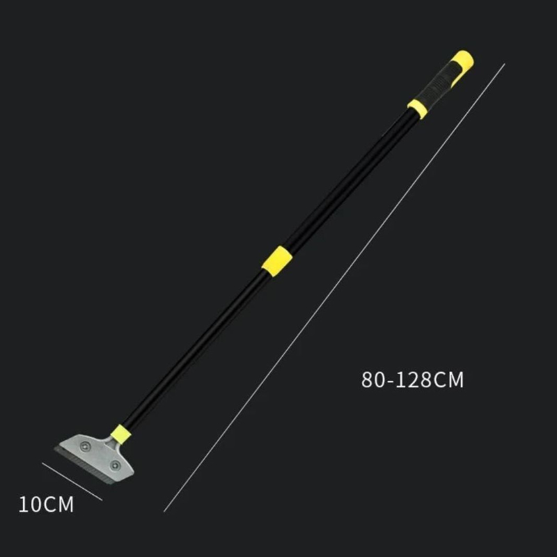 Retractable aluminum alloy cutter head cleaning shovel floor glass degumming cleaning beauty joint shovel wall blade