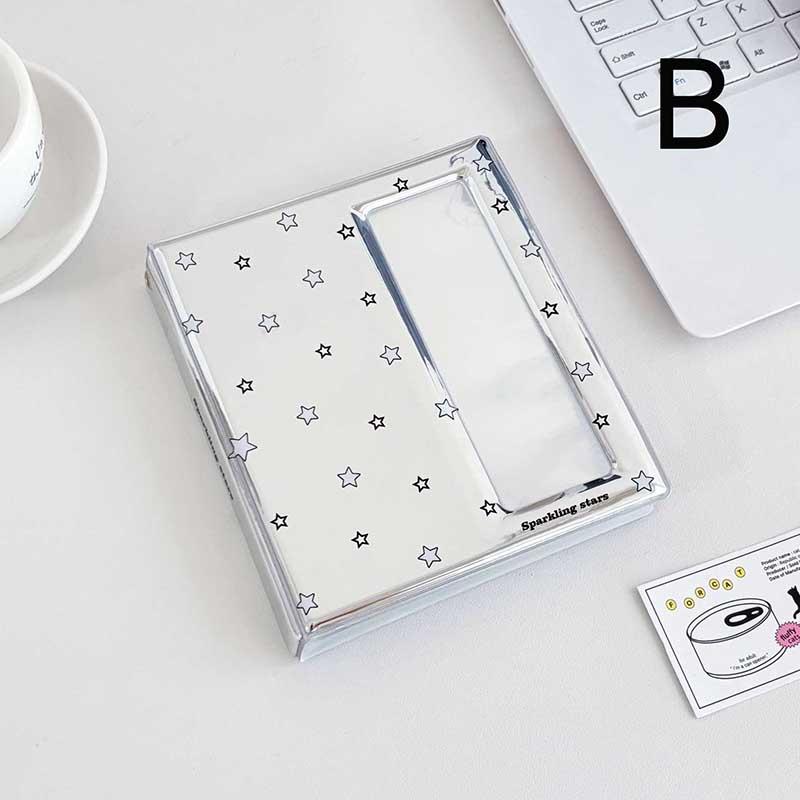 Cartoon 4-raster Photo Booth-album - biedt plaats aan 40 stuks 2x6 inch strips en 20 stuks 4x6 (4R) foto's (inclusief bladwijzer): groen