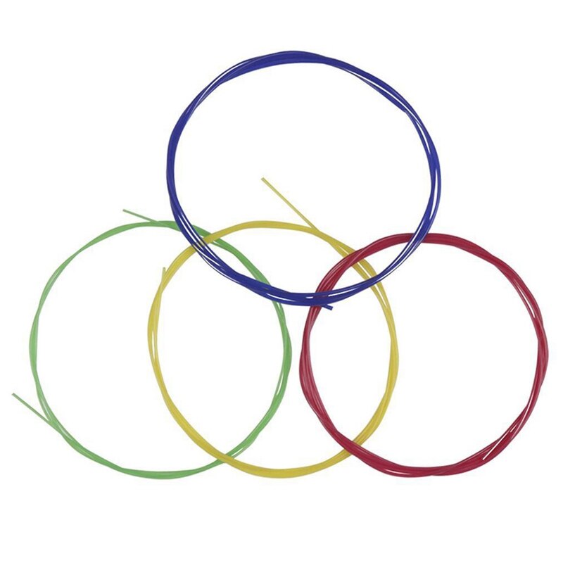 IRIN U104 Rainbow Colorful Nylon Ukulele Strings 4 Strings Guitar Ukulele Strings Silver White Parts and Accessories Set