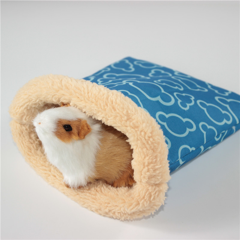 Små dyr sovepose hamster reir med oxford deksel fløyel varm kennel kjæledyr reir pute hamster pinnsvin kjæledyrseng