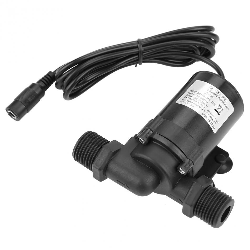 Mini DC Brushless Water Pump for Solar Water Heater 24V Brushless waterpump 1300L/H pumps bomba