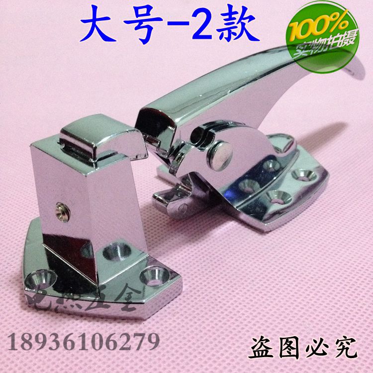 Adjustable door lock, refrigerator handle, adjustable handle, hasp, pressure handle, cold storage lock, oven, oven accessories