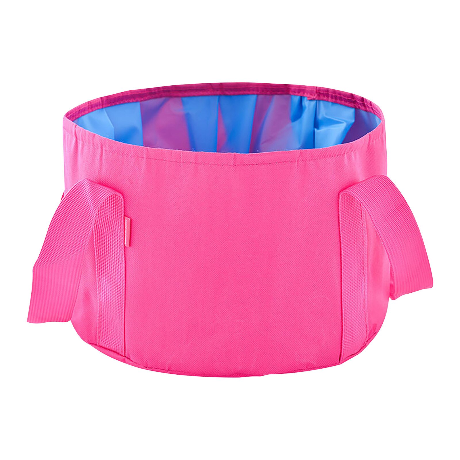 Foldable Basin Travel Camping Washbasin Bucket Fishing Folding Basin Foot Bath Sink Foot soak Bag Multifunctional Bucket: PK