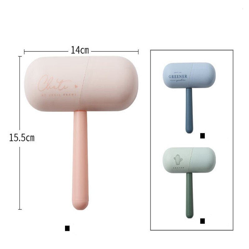 Wasborstelrol capsule roller type herbruikbare reinigingsborstel huisdier ontharingsapparaat stofroller huishoudelijk schoonmaakapparaat