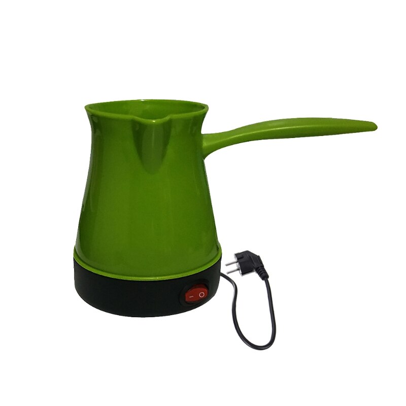 220V EU Moka Portable Electric Coffee Maker Greek Turkish Espresso Coffee Maker GXMA: Green