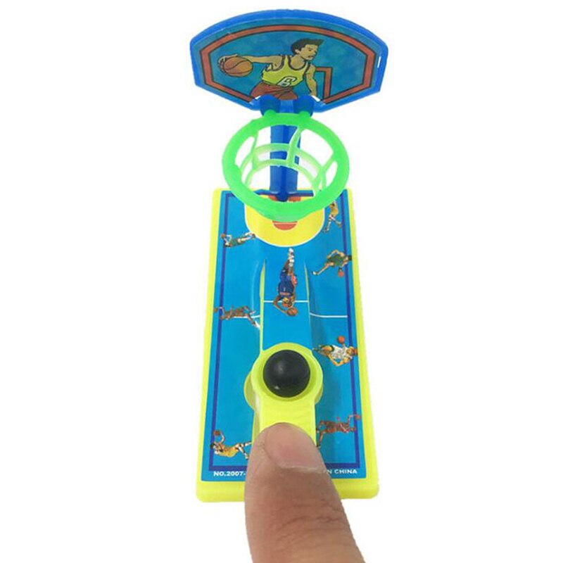 2 Pcs Mini Pocket Vinger Basketbal Desktop Shooting Machine Anti-Stress Decompressie Kinderen Speelgoed Ouder-kind Interactieve Spelletjes