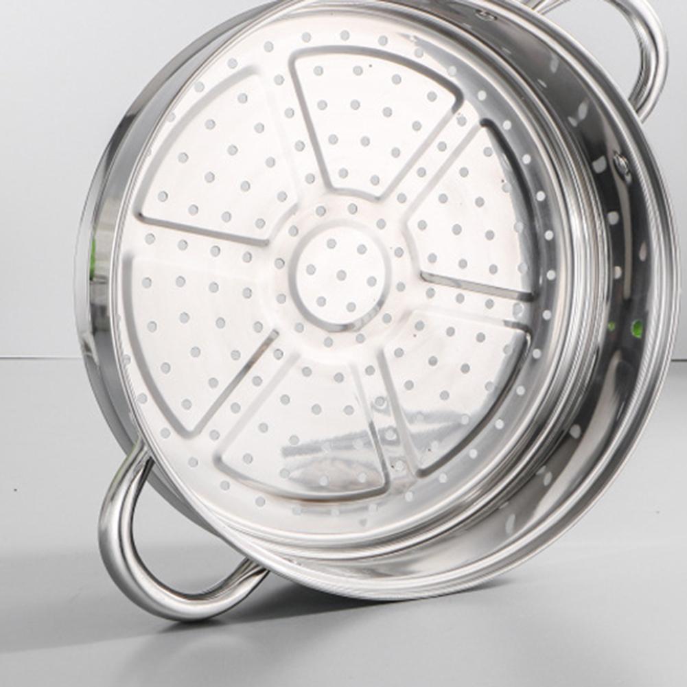 Steam Boiler Set Double Stainless Steel Steamer Thick Soup Steamer Multifunctional Pot Home Induction Cooker For Porridge