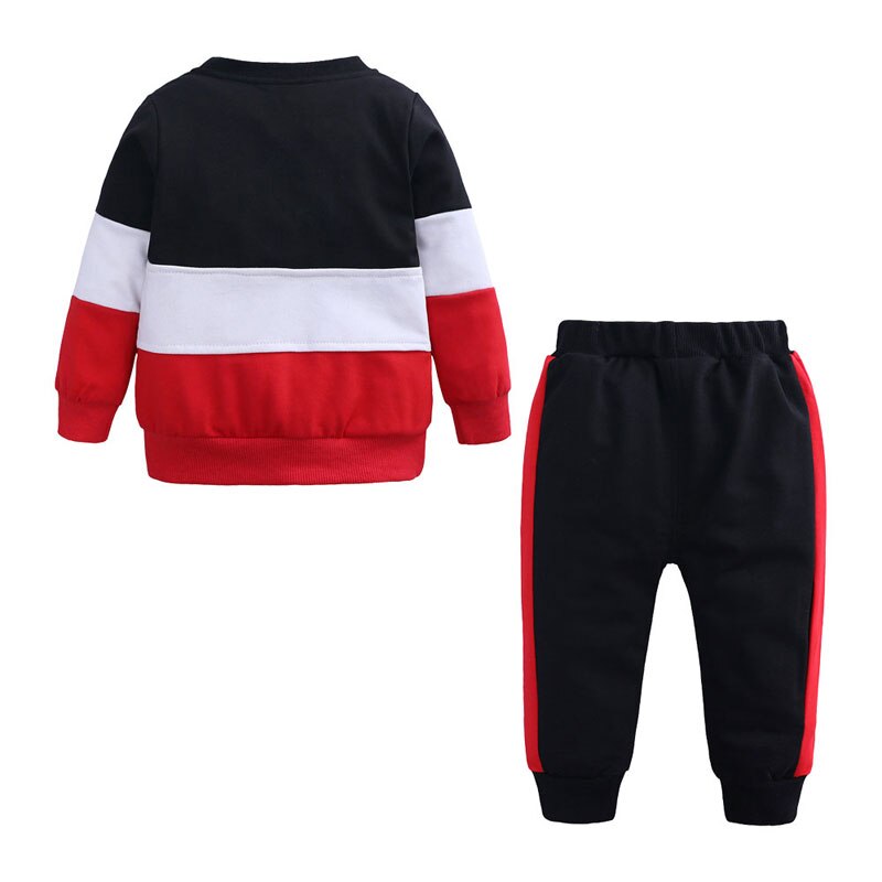 Spring Newborn Baby Girl Clothes Active Baby Boy Clothes Sets Cotton Long Sleeve Tshirt And Pants 2 Pcs Infants Tracksuit Suit