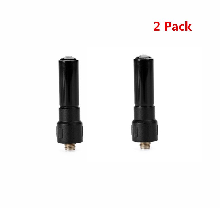 4Pack Mini SMA-F Female Dual Band Soft Antenna for BAOFENG Walkie Talkie UV-5R Plus UV-5RE Plus UV5RC UV-82 UVB5 UVB6: 2 Pack