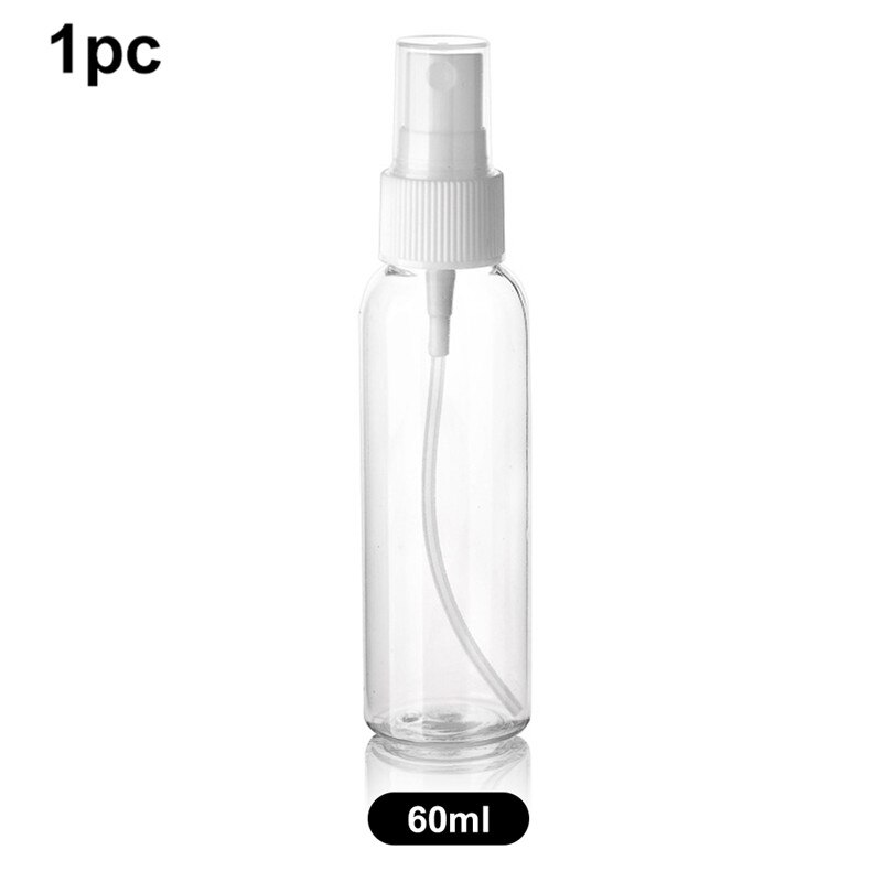 20/30/50 / 100ml Portable Refillable Bottles Travel Container Atomizer For Clear Plastic Perfume Bottle Empty Small Sprayer Jar: 60ml