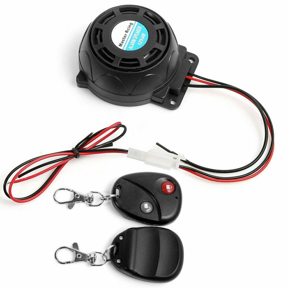 Waterproof Motorcycle Remote Control Alarm Warner Anti-theft Security Burglar Alarm System