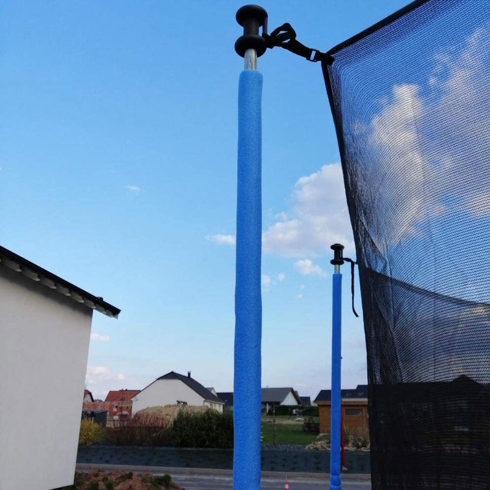 10 stk trampolin skumstang svamprør trampolinstænger overtræk børn hoppeseng gelænder hegn anti-kollisionsbeskyttelsesrør
