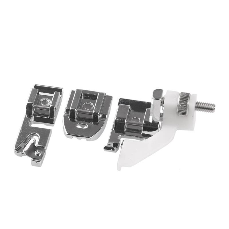 11 Pcs/Set Domestic Sewing Machine Accessories Presser Foot Feet Kit Set Hem Foot Spare Parts With Box For Brother Singer