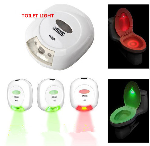 5 stk sensor bevægelsesaktiveret toiletlys badeværelse skylletoilet lampe natlys til smart loilet sædebetræk