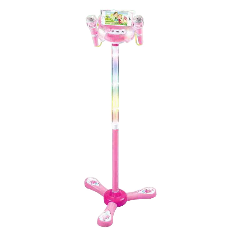 With Microphone Kara OK Singing Music Be Connected To Mobile Phone Birthday Toys