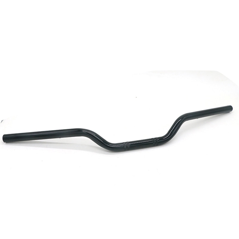 22MM Universal Motorcycle Refit Handlebar Retro Black Modified Handle Bars for Motorbike Classic Scooter Handlebars Motor Bar