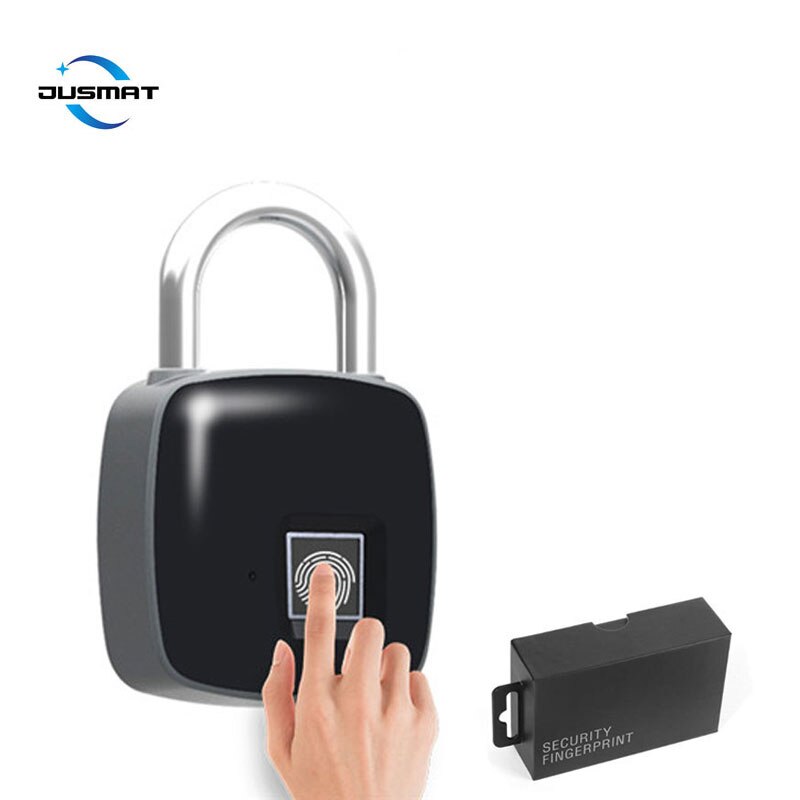 Smart Lifestyle Anytek P3 Standalone Biometric Fingerprint Lock Access Control Waterproof Keyless Anti-Theft Padlock