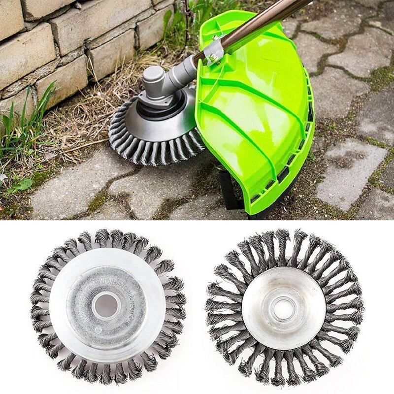 6 Inch Grastrimmer Hoofd Staaldraad Trimmen Hoofd Roesten Bosmaaier Maaier Draad Wieden Hoofd Voor Grasmaaier