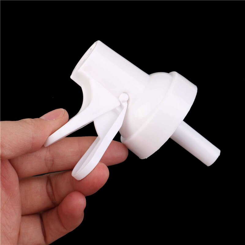 Válvula de botella de agua 5L, grifo de válvula superior de botella de recambio portátil, dispensador de agua, llave para botella de agua blanca para grifo al aire libre