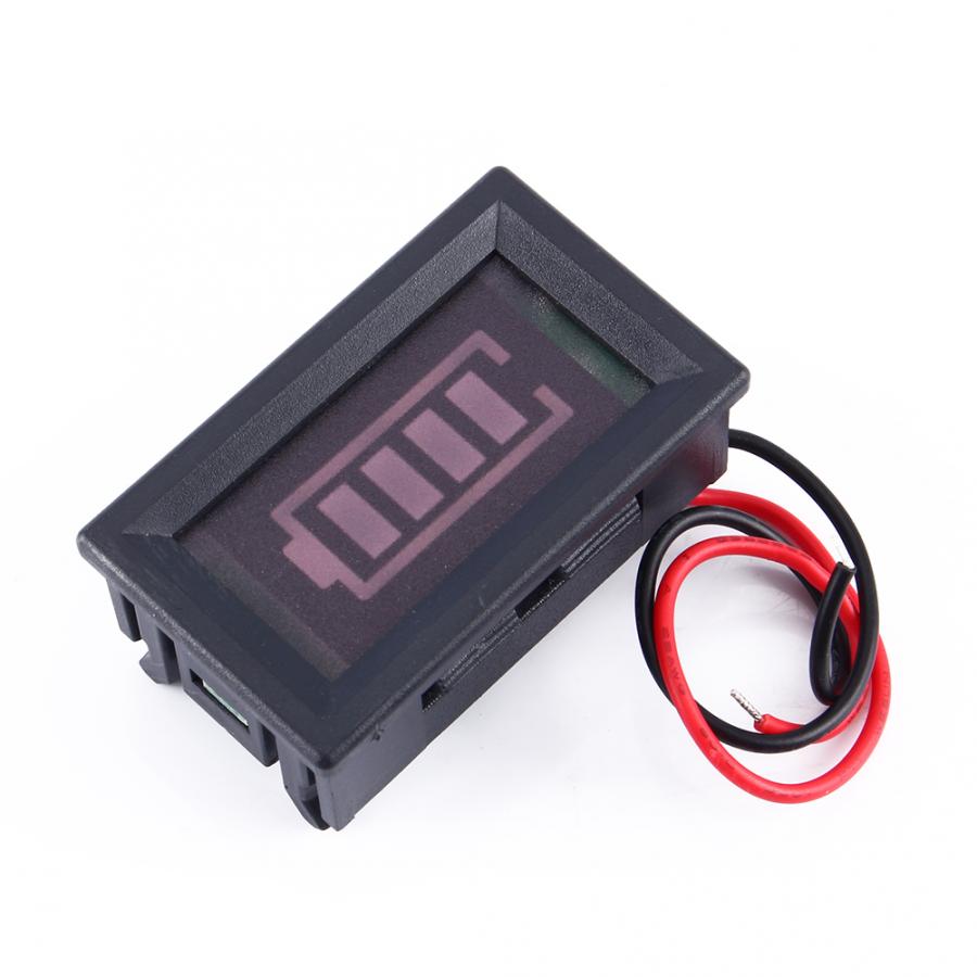 12V Car Lead Acid Battery Capacity Tester Level Indicator Battery Tester Lithium Battery Capacity Meter LED Tester Display