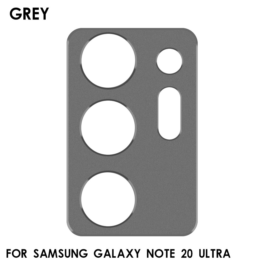 In Lega di alluminio a prova di Graffio Copertura Della Macchina Fotografica per Samsung Galaxy Note 20 20 Ultra Pellicola Protettiva Dello Schermo Obiettivo di Foglio di Protezione: Grey Note 20 Ultra