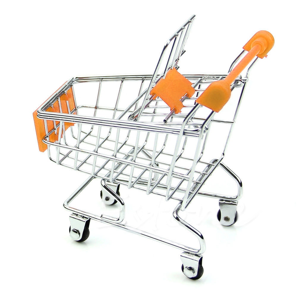 Mini supermarché Handcart Shopping utilitaire panier stockage panier bureau ou