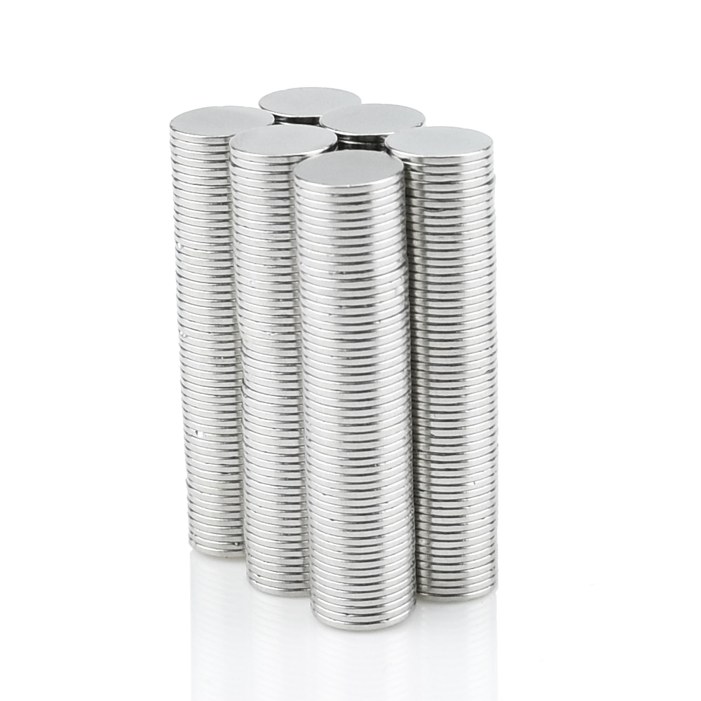 AETool Mini aimant néodyme N52 10x1 10x2 12x1 12x2 15x1mm NdFeB Permanent petit rond Super puissant forte aimants magnétiques