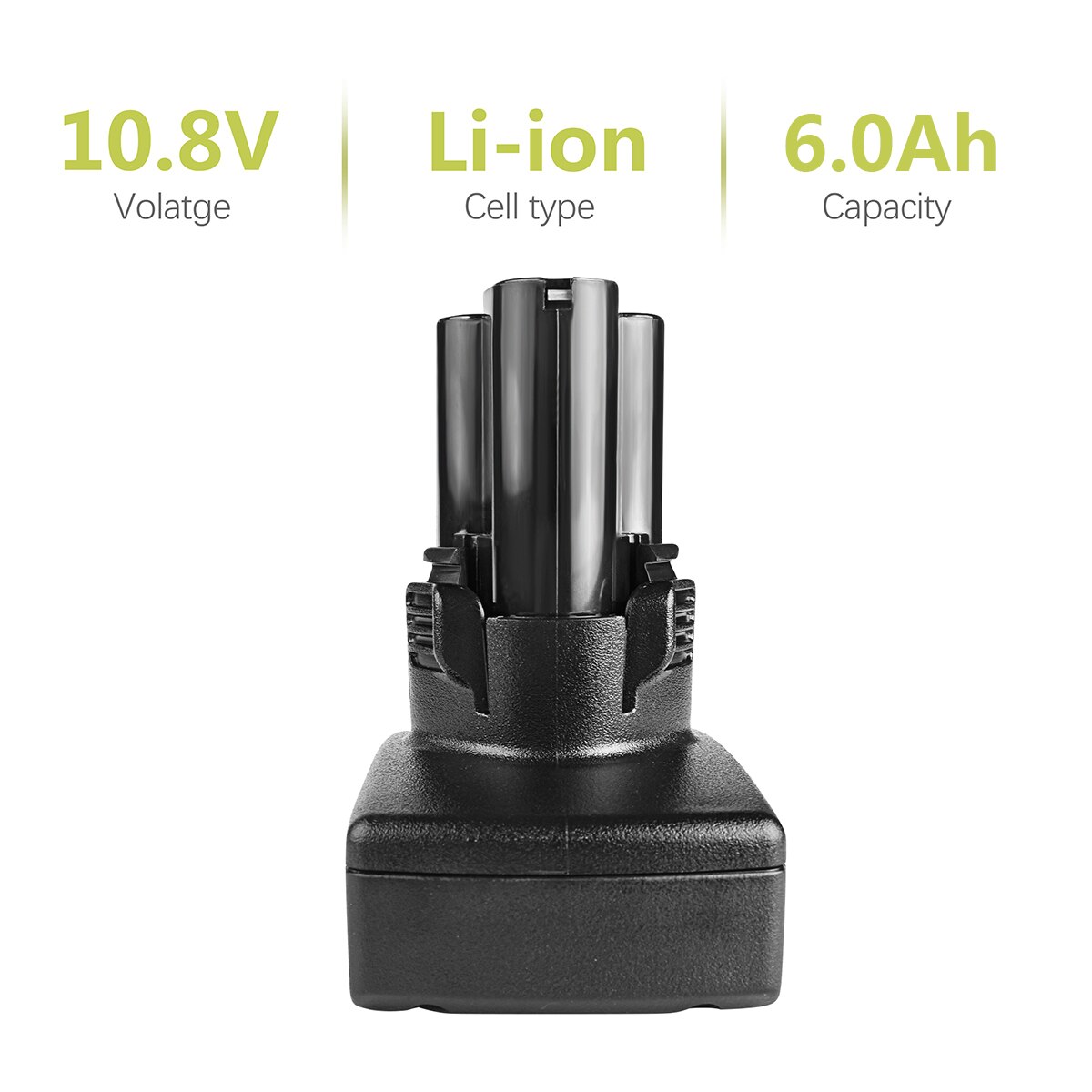 Bonacell til makita  bl1013 10.8v/12v li-ion batteri  bl1014 bl 1013 bl 1014 lct 203w 194550-6 194551-4 195332-9 df030d uh200d