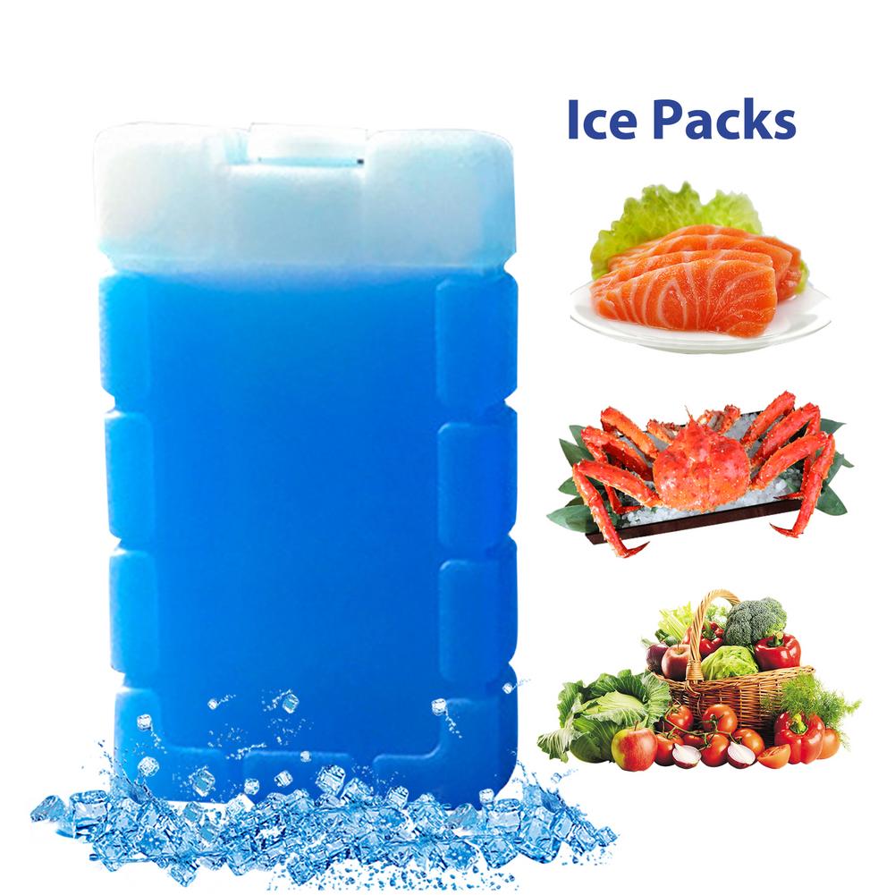 Square Ice Packs Reusable Cold Storage Ice Box Refrigerated Transport Ice Plate Air Conditioning Refrigeration Ice Crystal Box