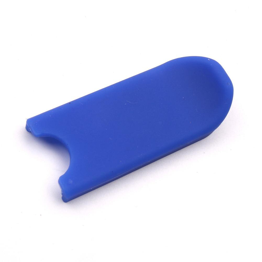 Almohadilla de descanso de pulgar de saxofón cojín de silicona alivia la fatiga accesorio de instrumento: blue