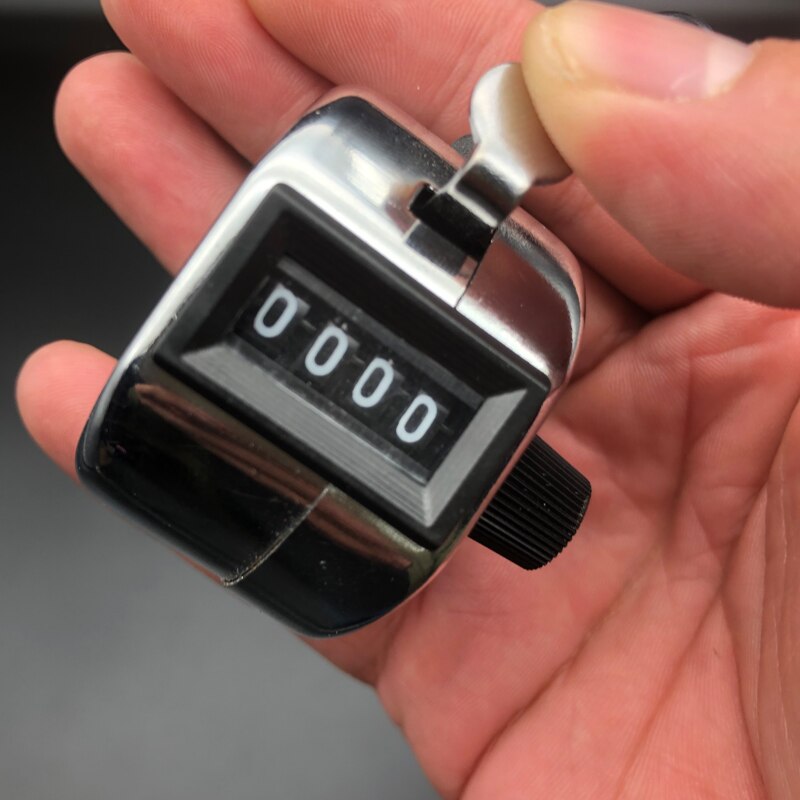 Warehouse Manual Chanting Counter Buddha Mechanical Metal Manual Counting Machine