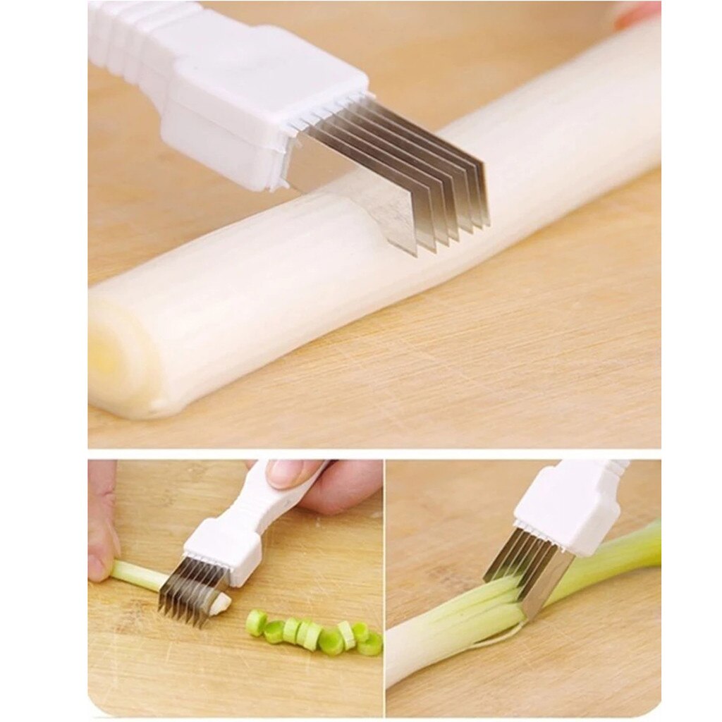 Máquina trituradora de cebolla de Metal, utensilio de cocina para picar verduras, tamaño de mango, #35, por Uds.