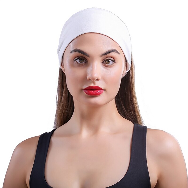 Vrouwen Yoga Haarband Sport Hoofdband Mannen Geknoopt Tulband Hoofd Warp Haarband Brede Elastische Yoga Sport Headband1 Ly